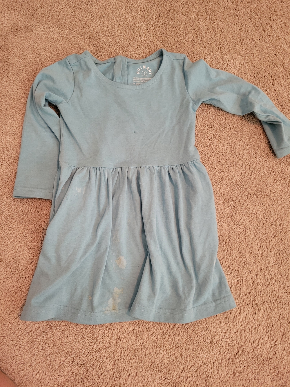 Primark Blue Long-Sleeve Girls' Dress